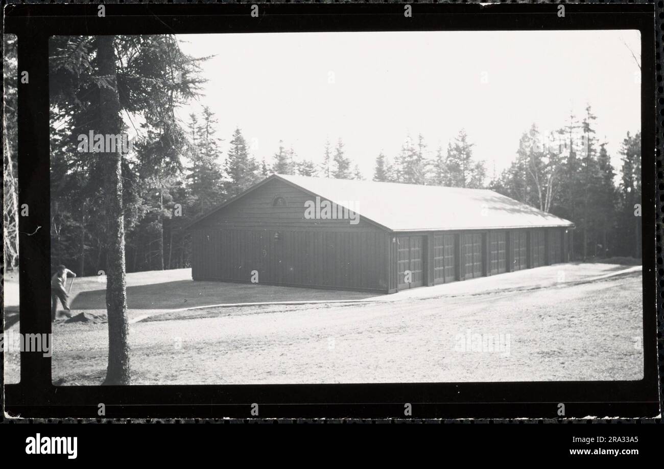 Building, Naval Security Group Activity, Winter Harbor, Maine. 1939