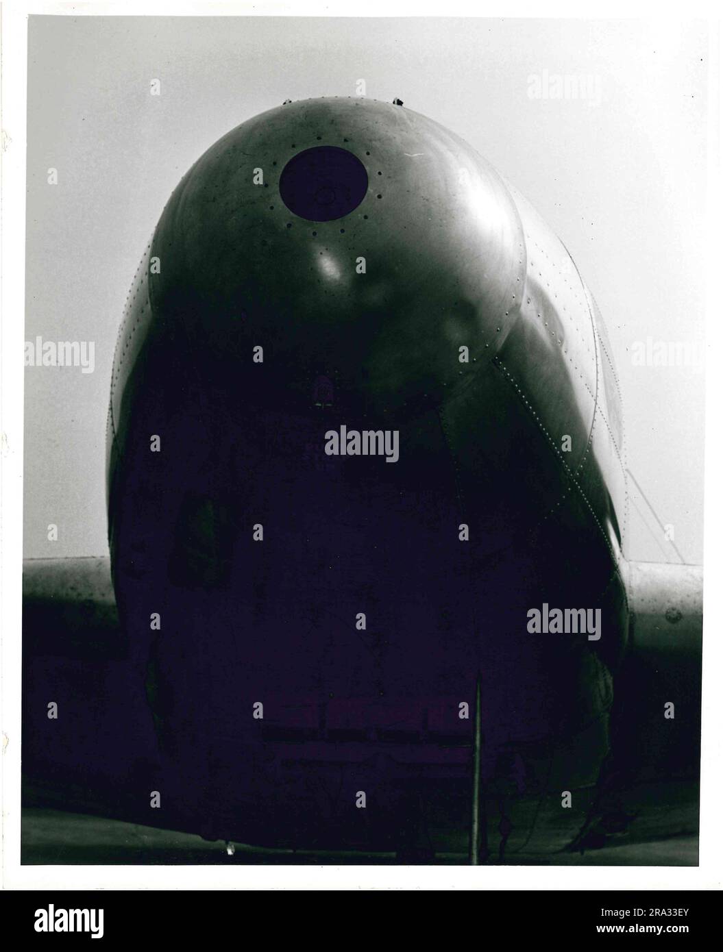 Photograph of Nose of Airplane Stock Photo - Alamy