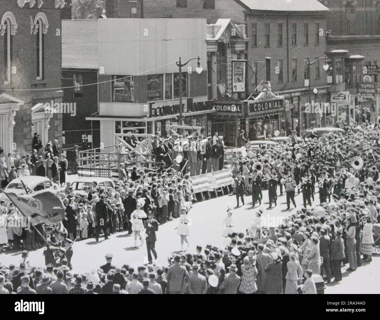 A Band at the Portsmouth Armed Forces Day Parade. This photograph