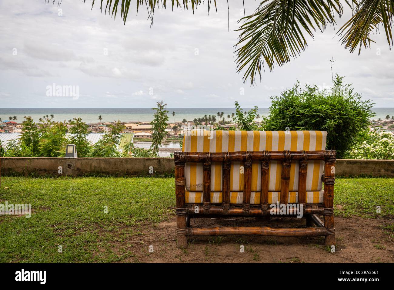 a view over Elmina Stock Photo