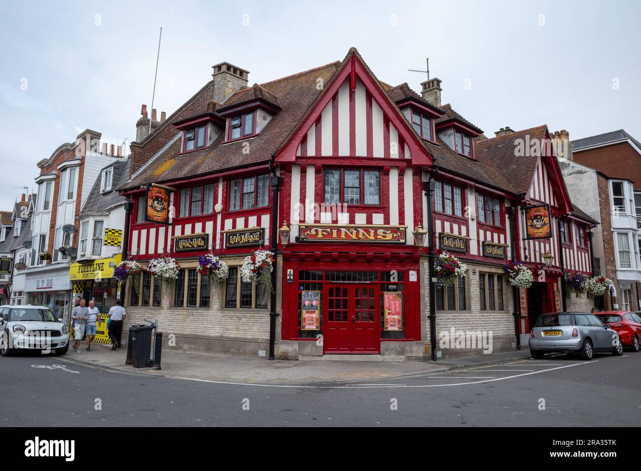 Finns pub, Weymouth, UK Stock Photo