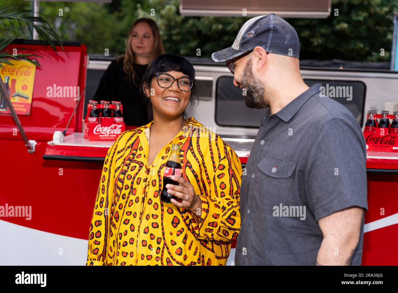 IMAGE DISTRIBUTED FOR COCACOLA Celebrity chef Sohla ElWaylly