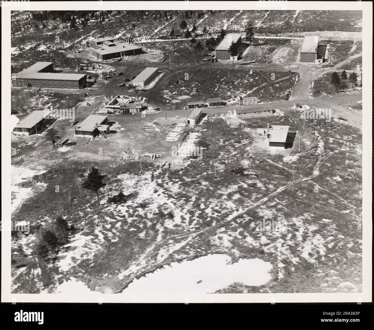 Airport at Lewiston, Maine. 1939 1947 Stock Photo Alamy