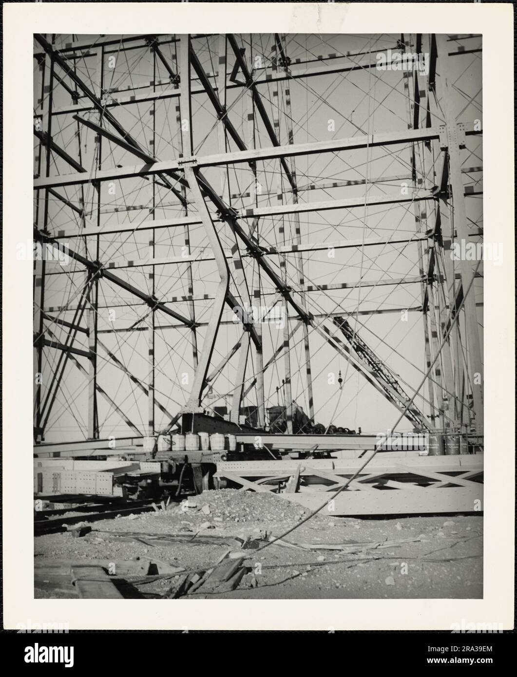 Construction, South Weymouth, Massachusetts. 1939 - 1947 Stock Photo ...
