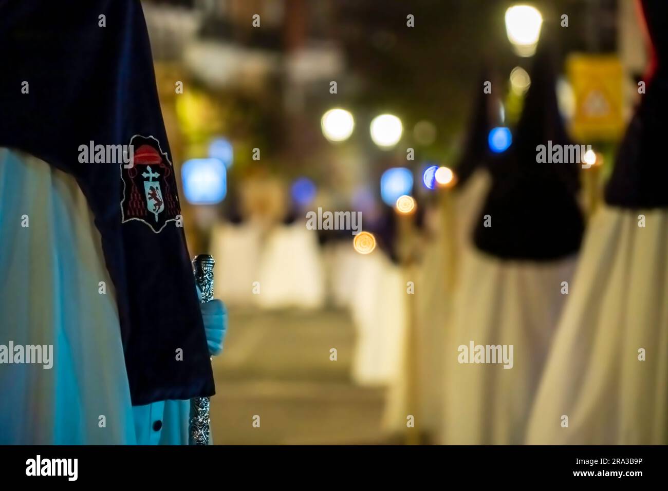Madrid, Spain Holy Week Semana Santa Processions. Religious parades