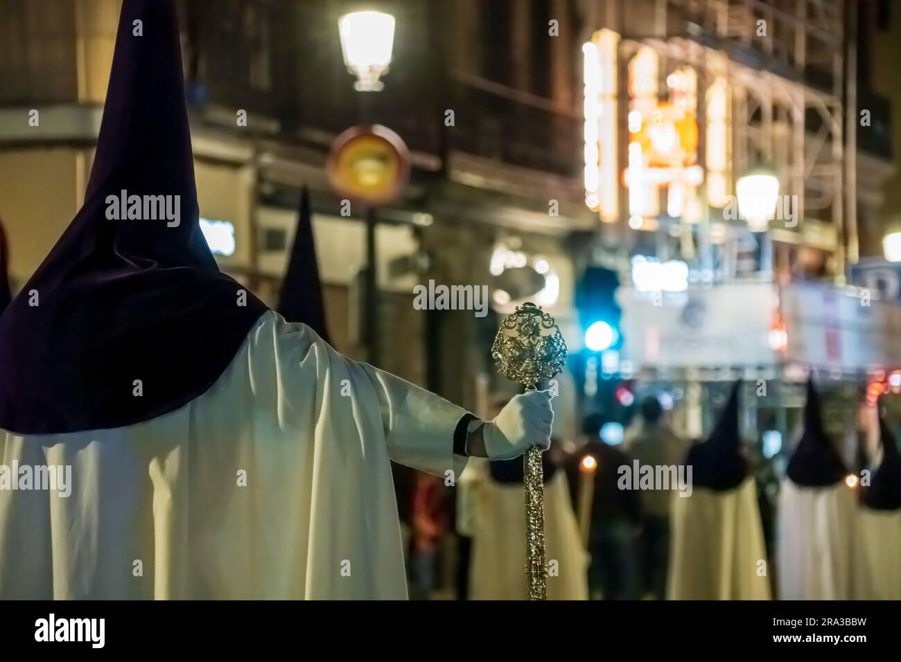 Madrid, Spain Holy Week Semana Santa Processions. Religious parades