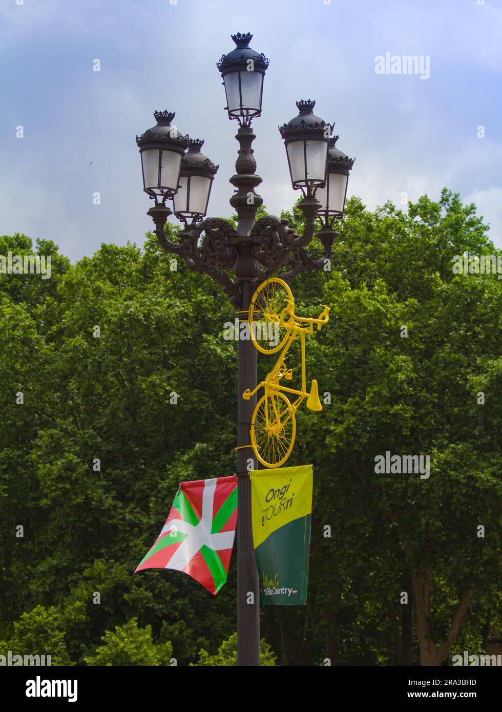 Tour de France 2023 Grand Depart Bilbao Basque region Spain Stock Photo