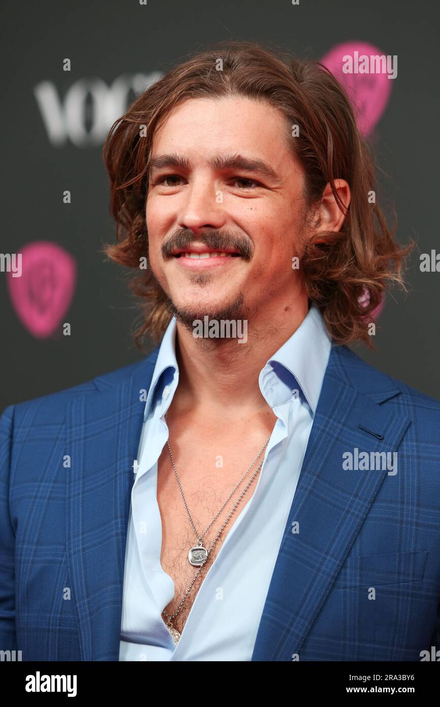 June 30 2023: BRENTON THWAITES attends the #39 Barbie #39 Celebration Party