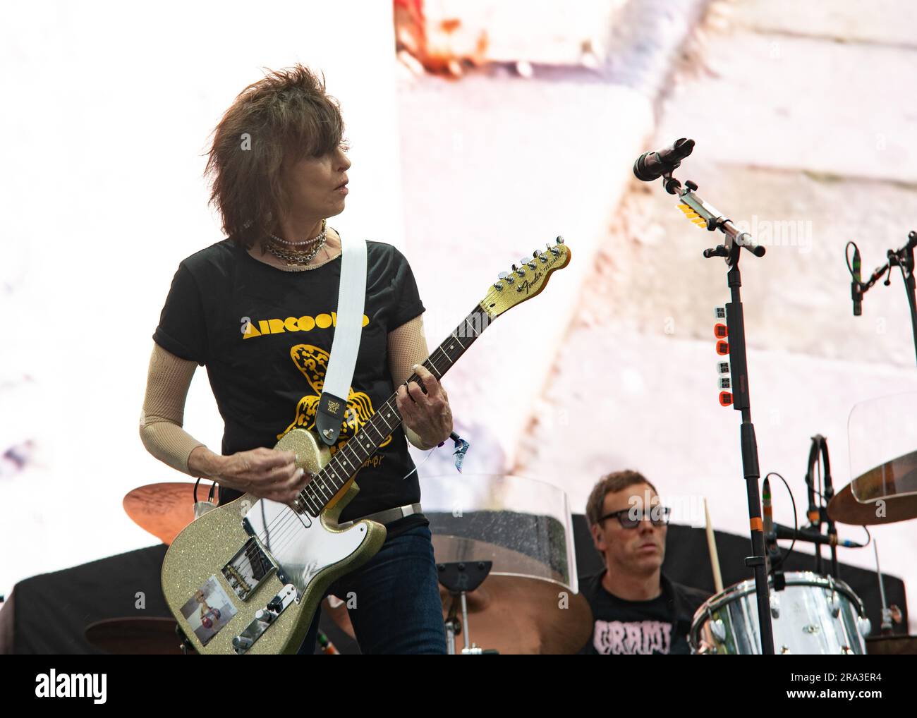 London, UK, 30th June 2023. The Pretenders perform at BST Hyde Park supporting Guns'n'Roses. Cristina Massei/Alamy Live News Stock Photo