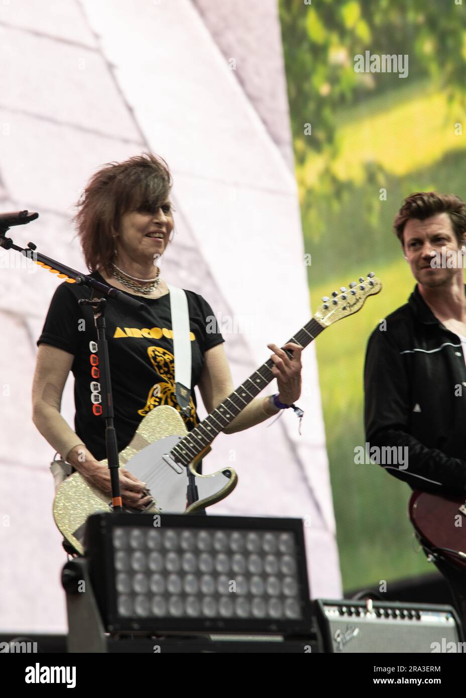 London, UK, 30th June 2023. The Pretenders perform at BST Hyde Park supporting Guns'n'Roses. Cristina Massei/Alamy Live News Stock Photo