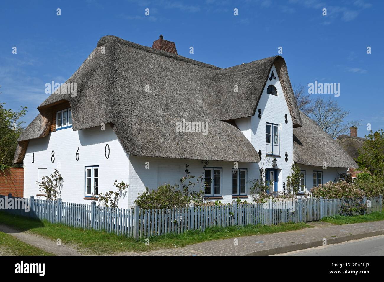 Nebel, Amrum, Germany Stock Photo