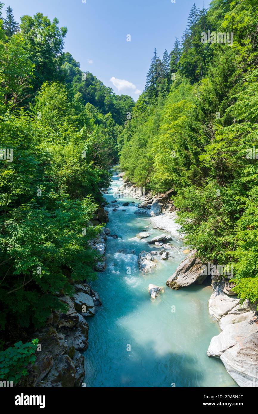 Innsbruck Sillschlucht of river Sill in Region Innsbruck, Tirol