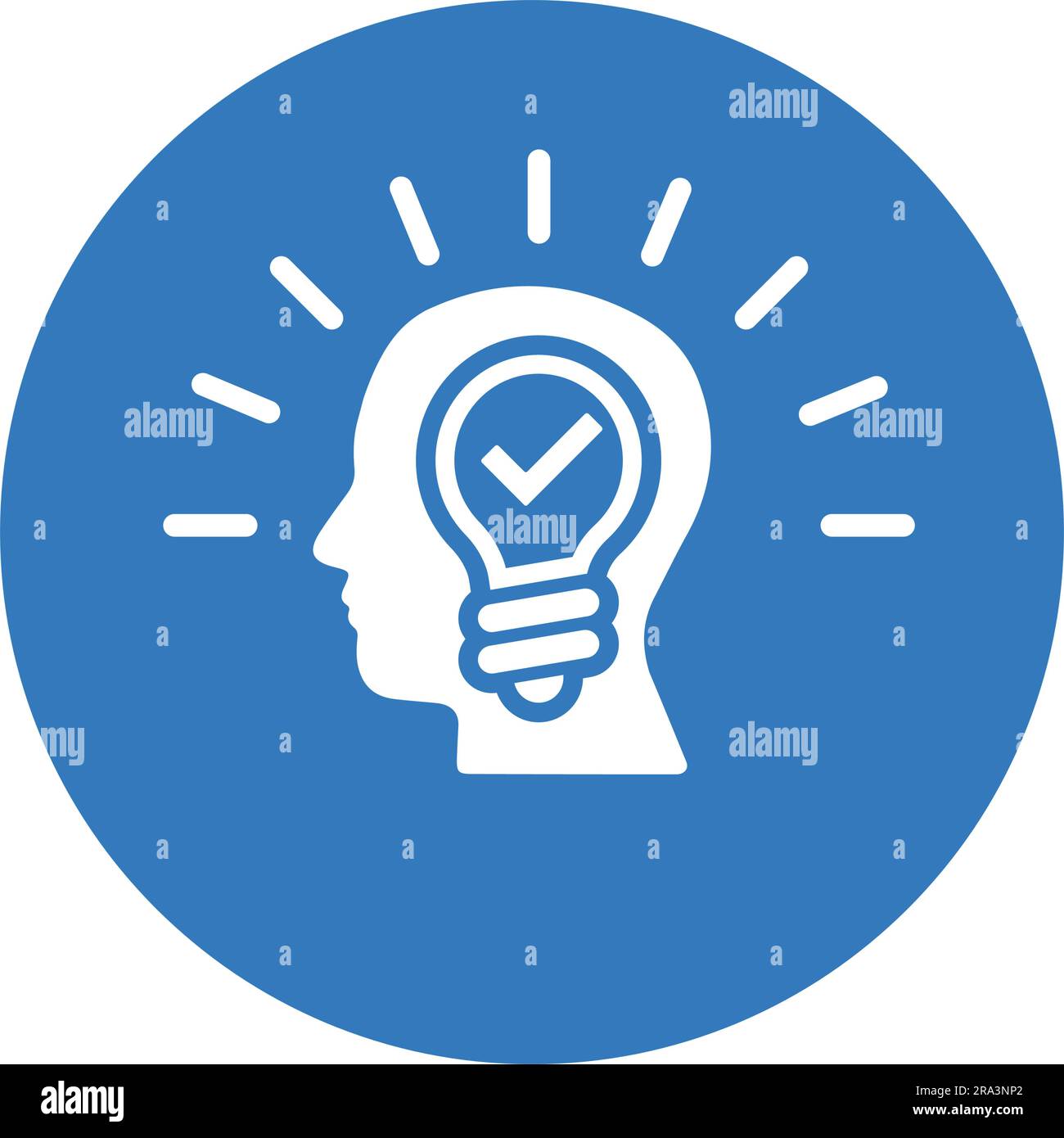 Creative Solution icon symbol for use on mobile apps, print media and ...