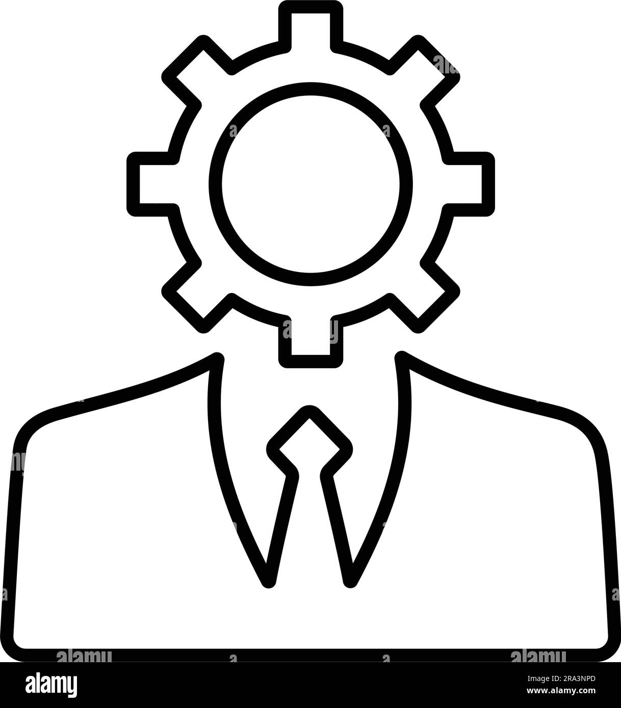 Business Specialist Icon . Fully editable vector EPS use for printed materials and infographics, web or any kind of design project. Stock Vector
