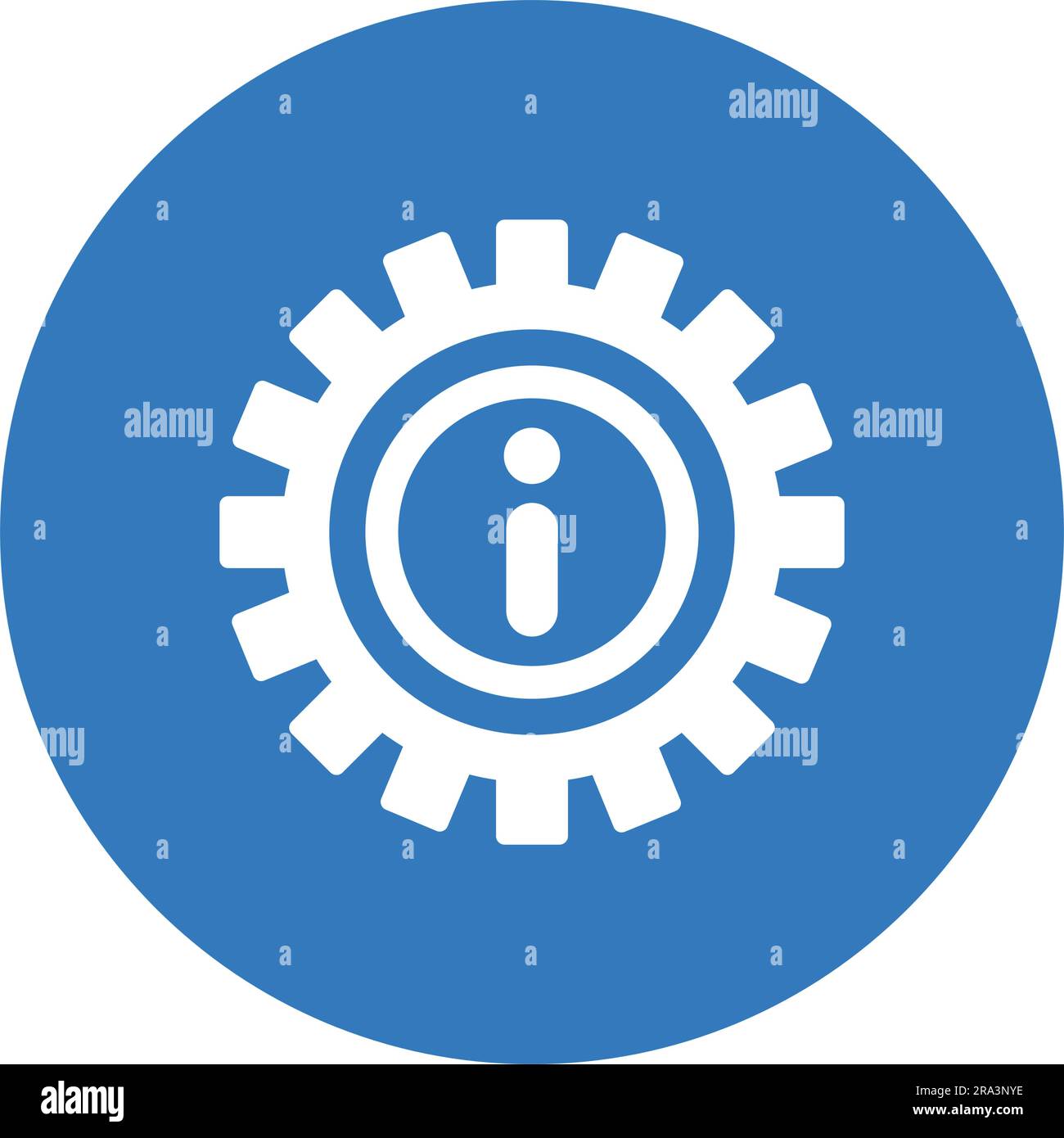 Technical Information Icon design template vector illustration for