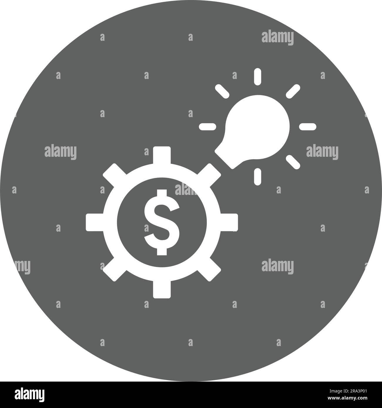 Money Making Idea icon.. Flat style vector EPS use in infographics,web ...