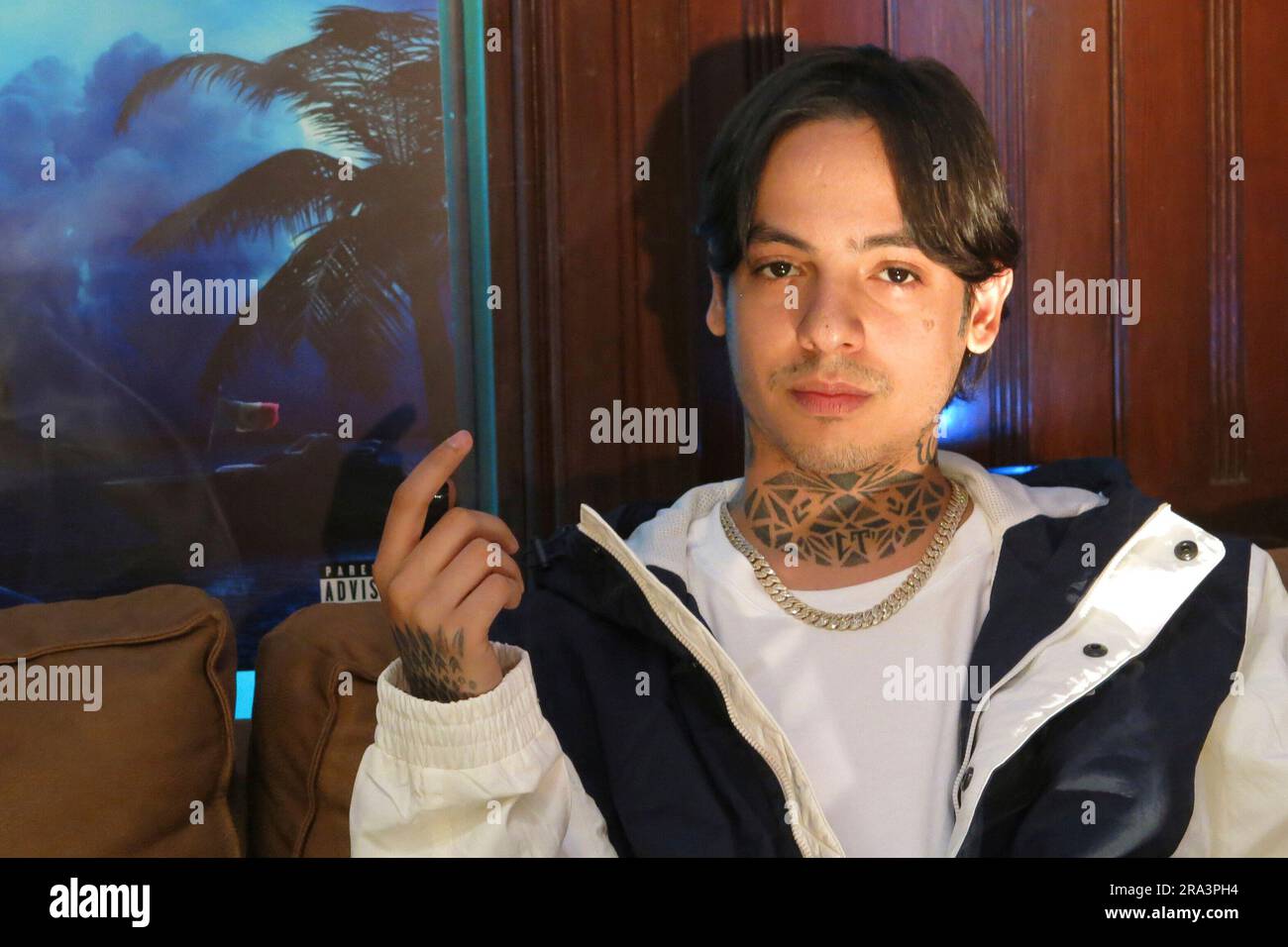 Mexican singer-songwriter Natanael Cano poses for a portrait in Mexico ...