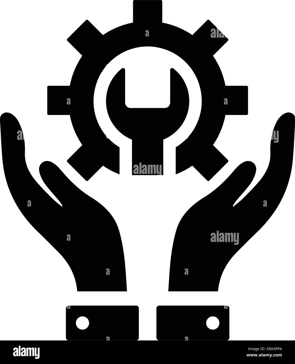 Tech Support icon.. Fully editable vector EPS use for printed materials ...