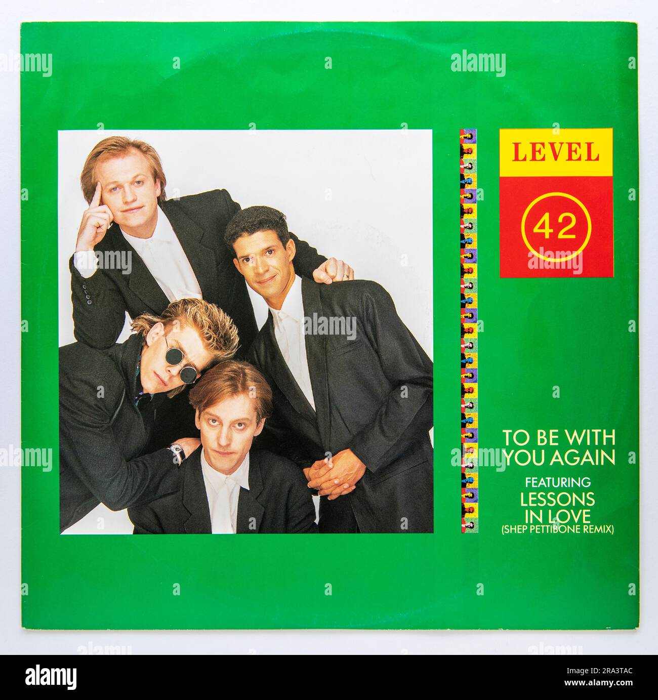 Picture cover of the 12 inch single version of To Be With You Again by