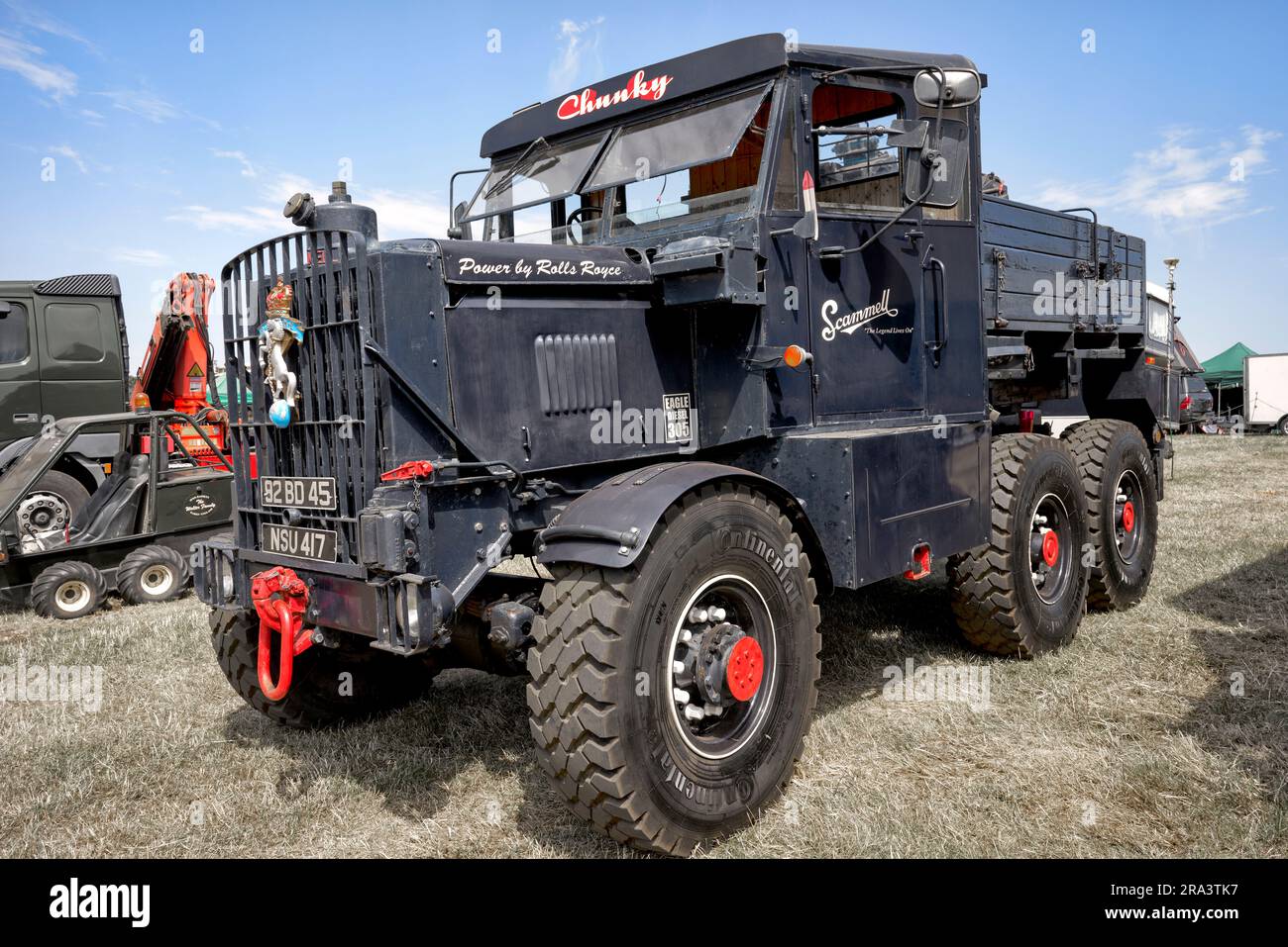 Scammel Explorer 1954 British Army post war recovery vehicle Stock Photo