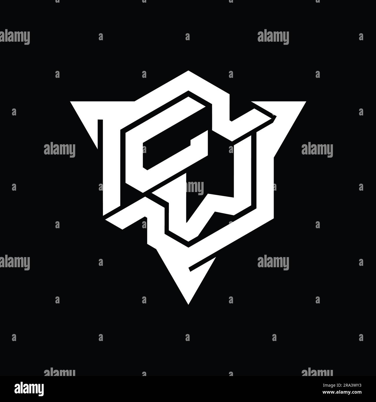 Cw gaming logo hi-res stock photography and images - Alamy