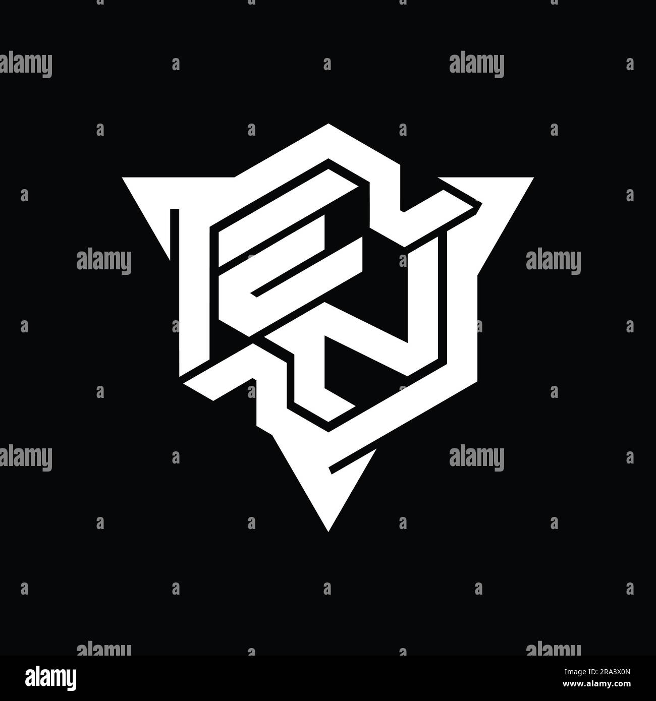 En gaming logo hi-res stock photography and images - Alamy