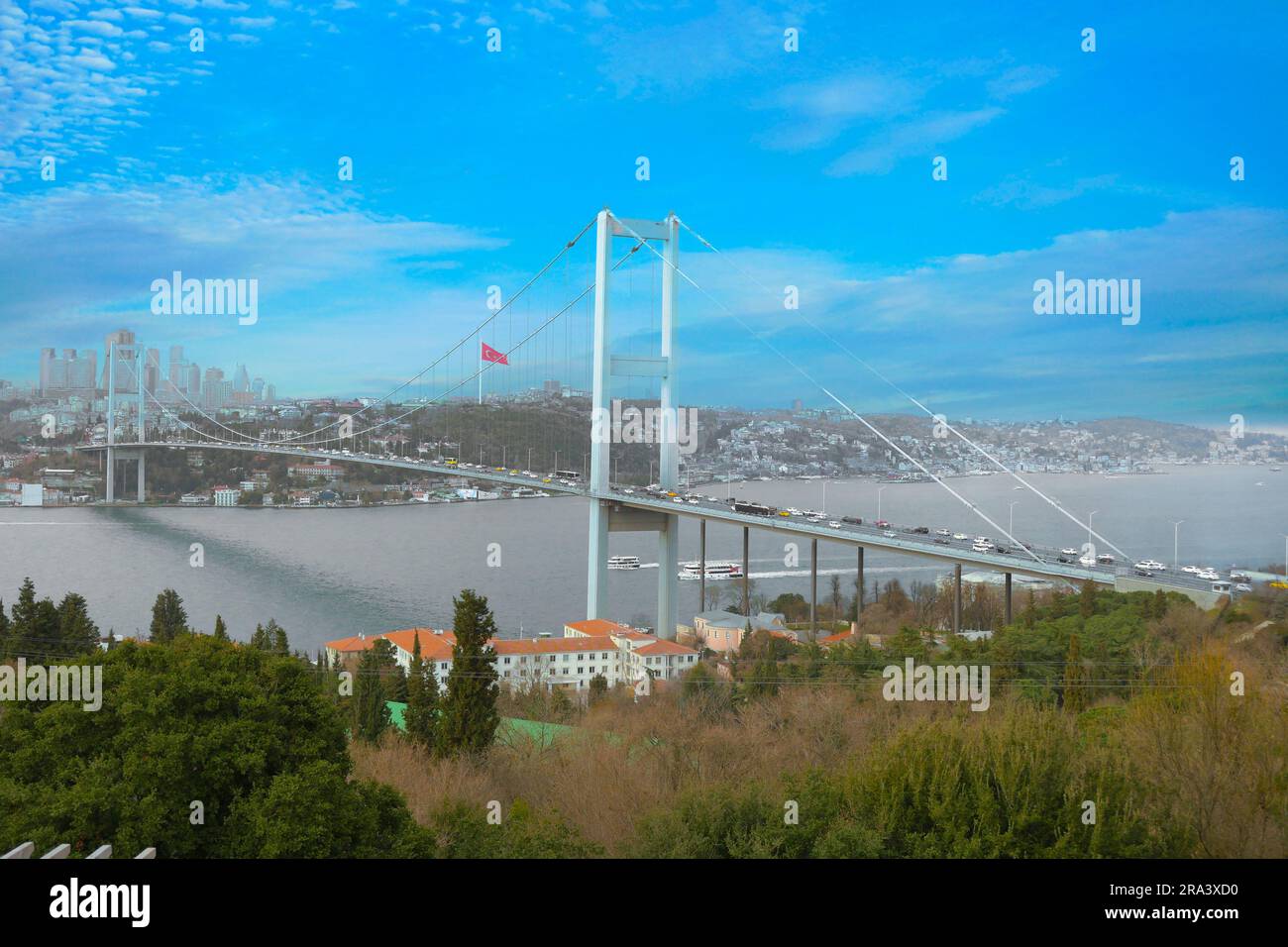 Bosphorus bridge in Istanbul, Turkey Stock Photo - Alamy