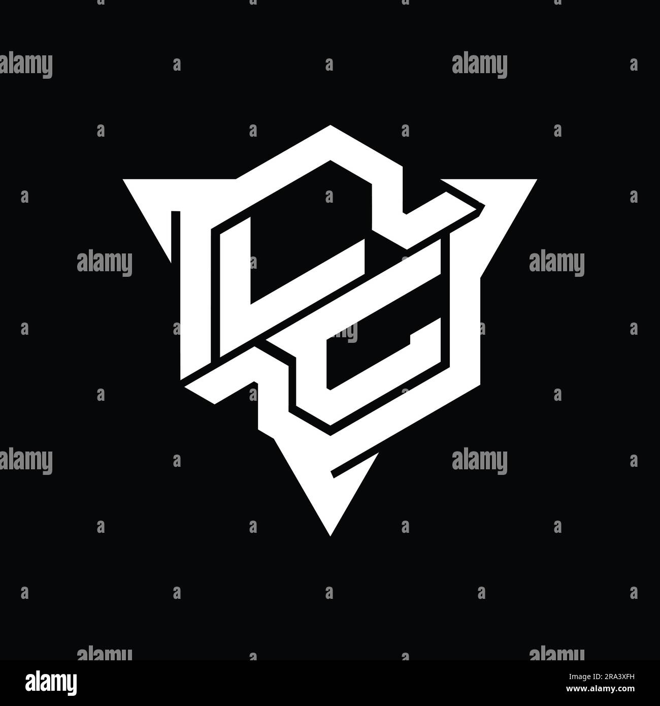 Lc gaming logo hi-res stock photography and images - Alamy