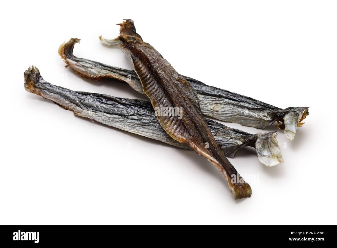 Migaki Nishin is a Japanese dried herring. Stock Photo