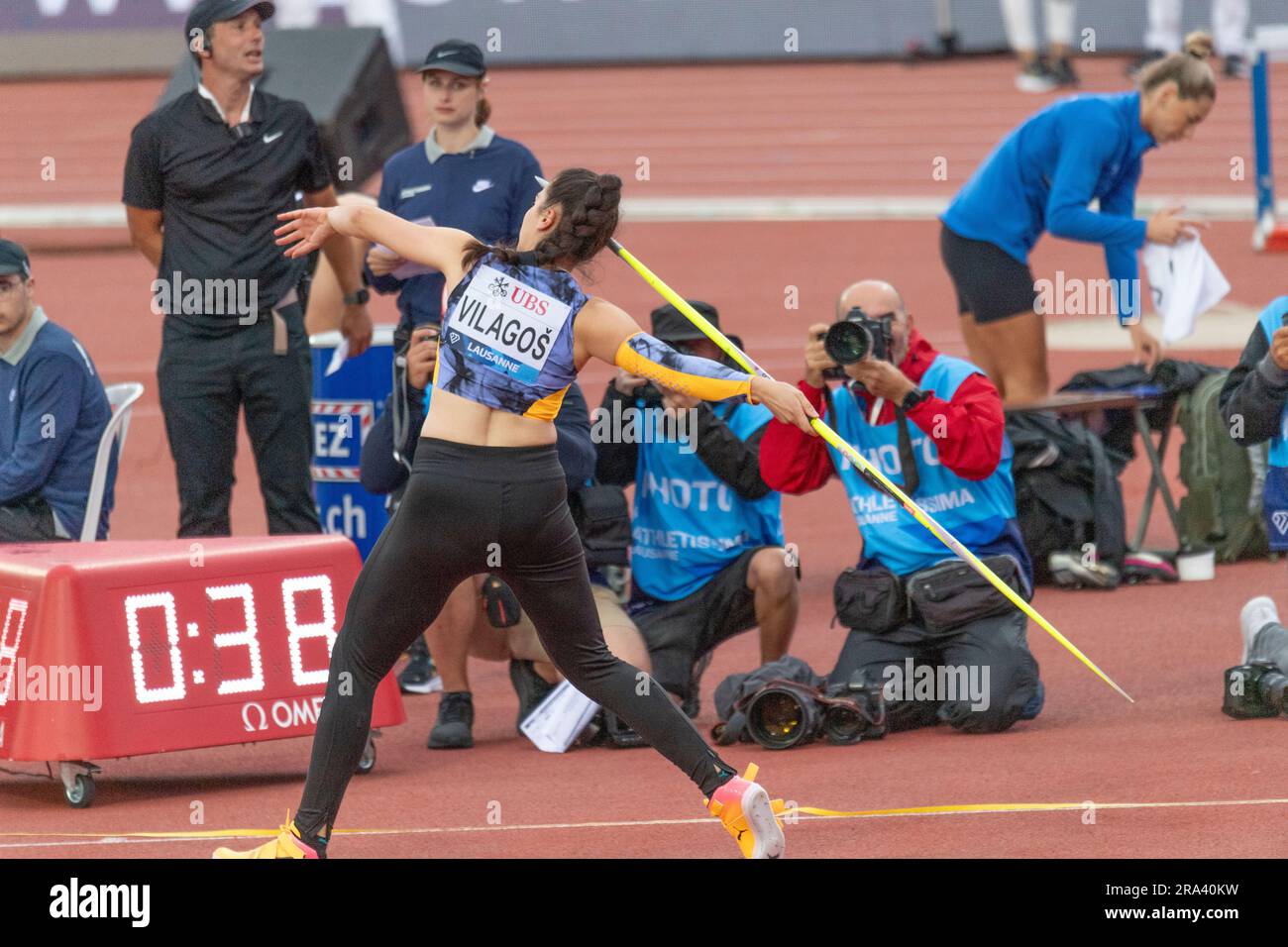 Lausanne, Switzerland. 06th Mar, 2023. Adriana VILAGOŠ of Serbia