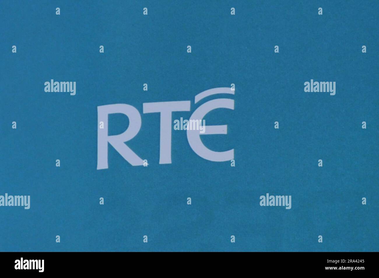 RTE logo. copyspace Stock Photo