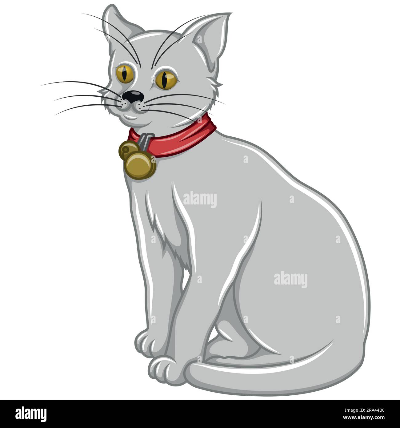 Playful cat vector Free Stock Vectors