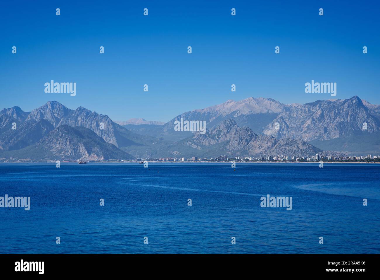 Photo of the panoramic view of Antalya Stock Photo