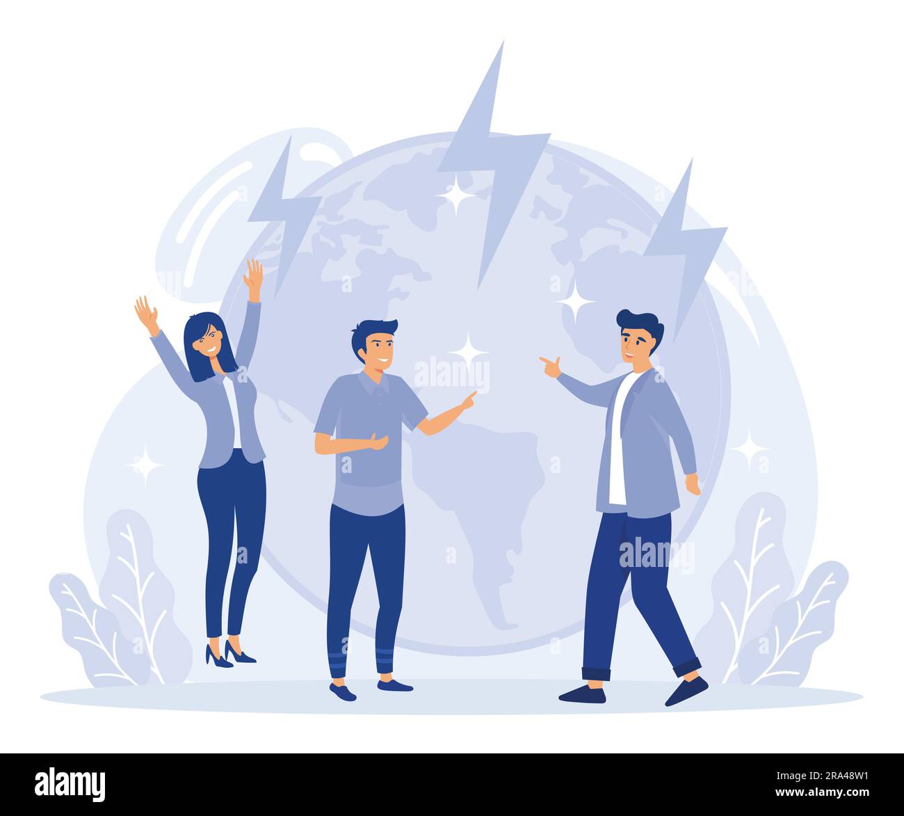 Unlawful behavior concept, Social conflict, teenage crime, vandalism