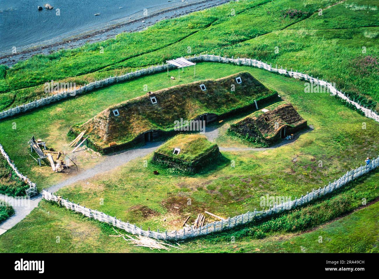 L'anse aux meadows viking hi-res stock photography and images - Alamy