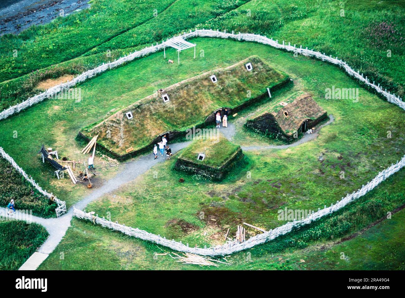 L'anse aux meadows viking hi-res stock photography and images - Alamy