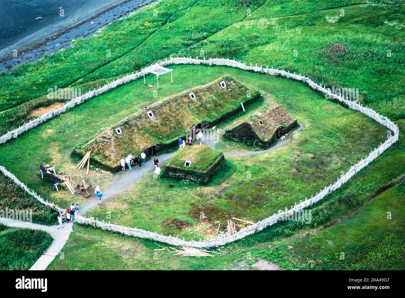 L'anse aux meadows viking hi-res stock photography and images - Alamy