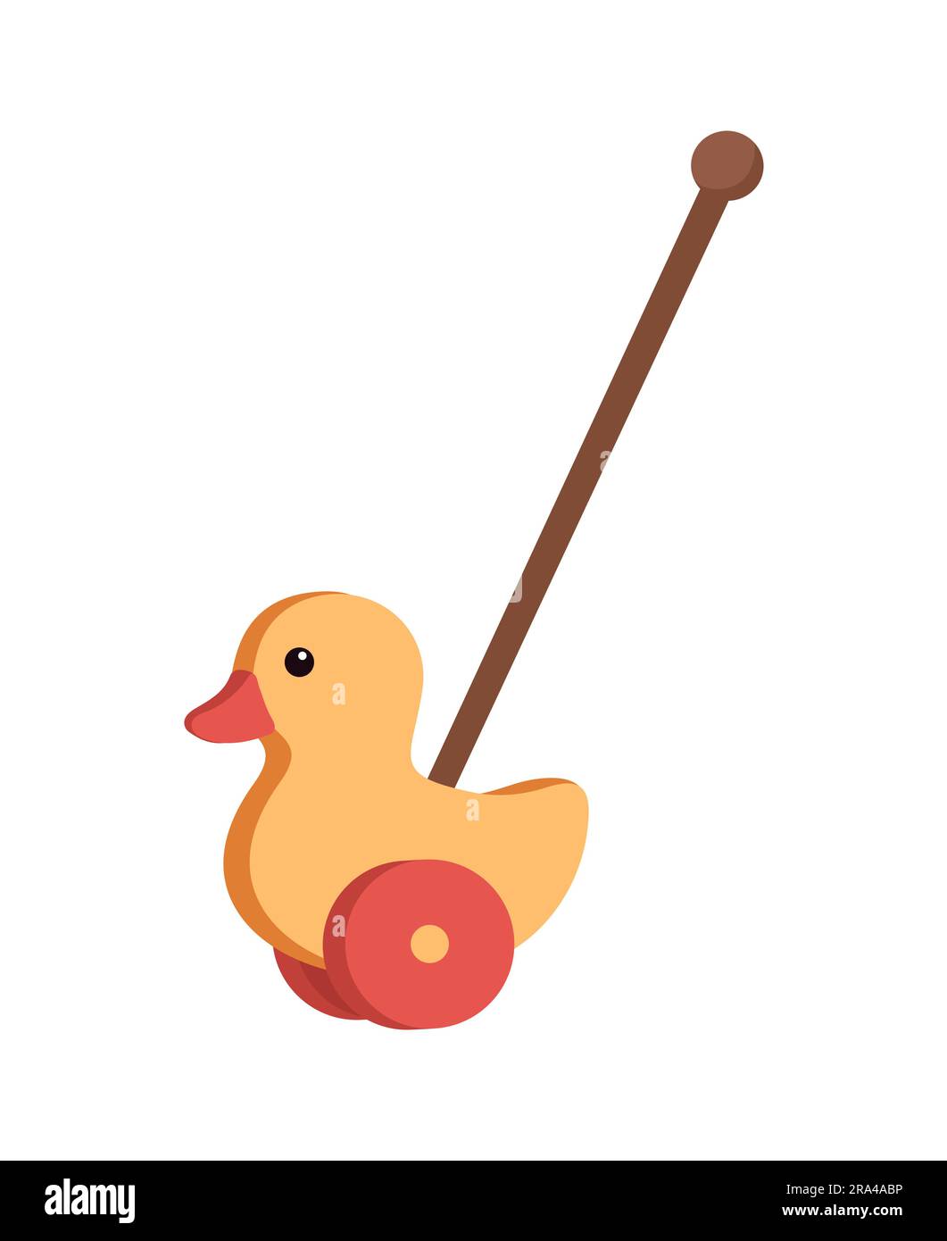 Cute duck toy for kids concept Stock Vector Image & Art Alamy