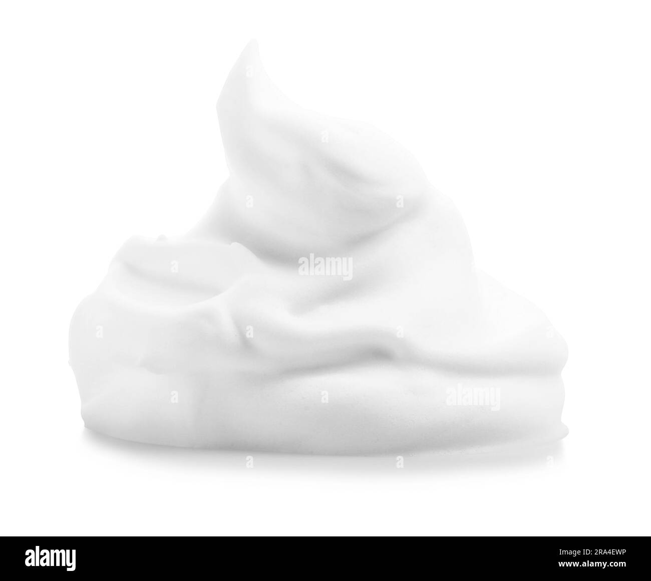 Heap of shaving foam isolated on white Stock Photo Alamy
