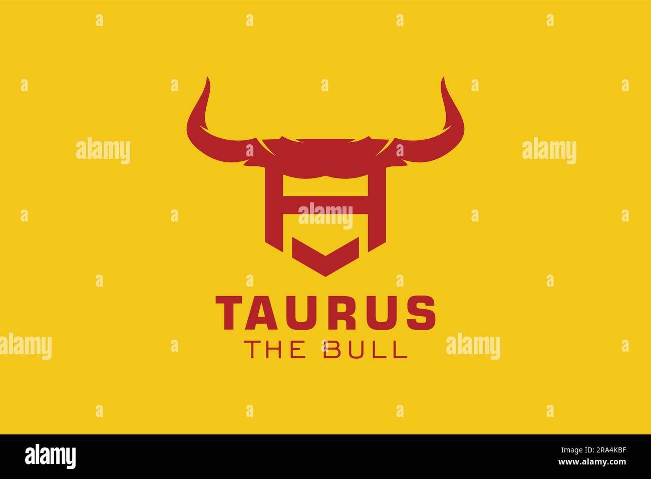 Letter A logo, Bull logo,head bull logo, monogram Logo Design Template