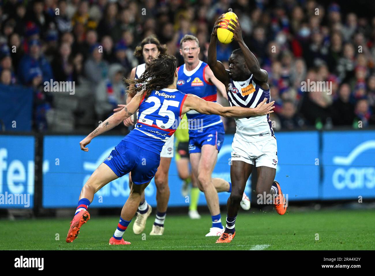 Melbourne, Australia. 01st July, 2023. Michael Frederick of the Dockers