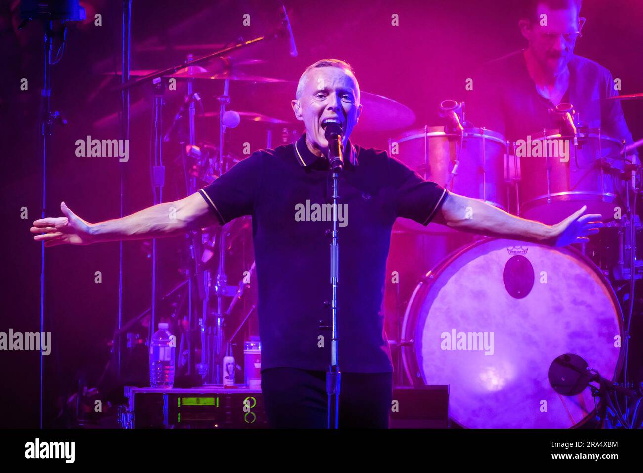 Toronto, Canada. 29th June, 2023. Curt Smith, bass player of Tears for Fears performing live in