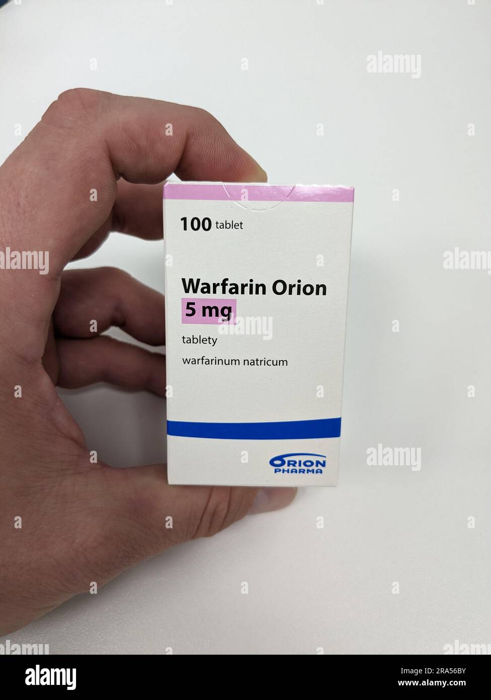 Box of warfarin hi-res stock photography and images - Alamy