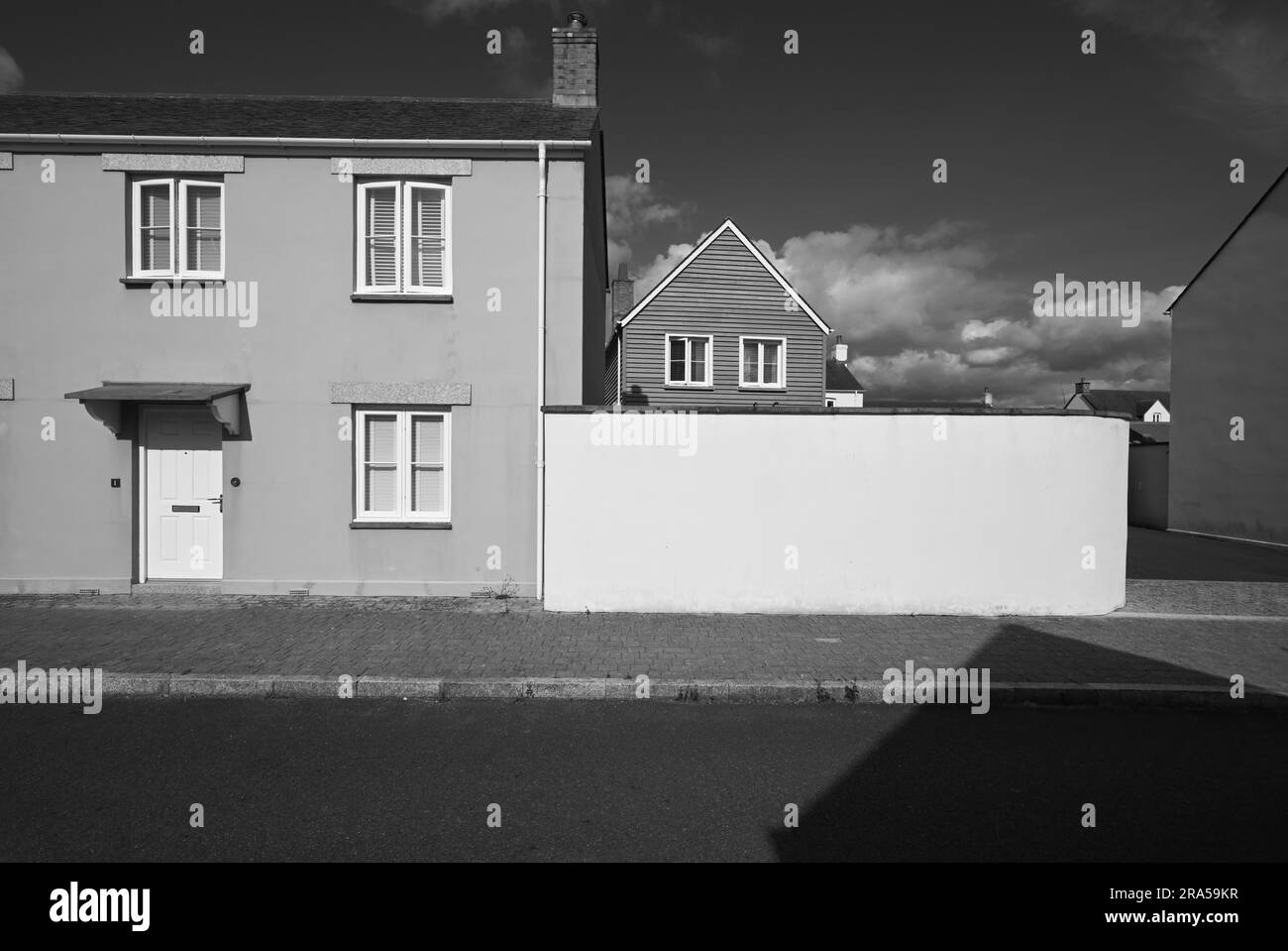 NANSLEDAN NEW TOWN DUCHY OF CORNWALL NEWQUAY Stock Photo Alamy