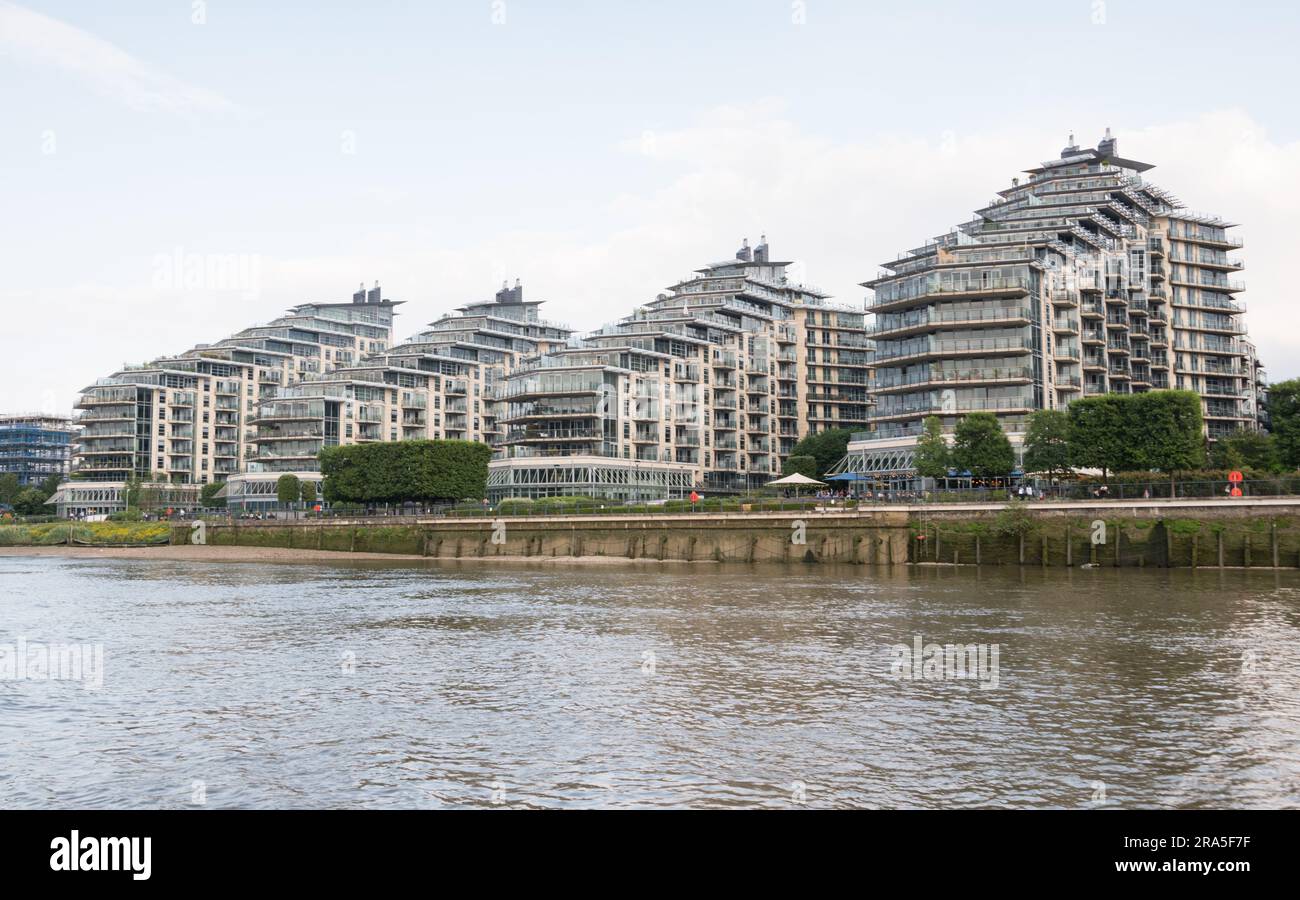 Battersea Reach, Juniper Drive, London, SW18, England, U.K Stock Photo