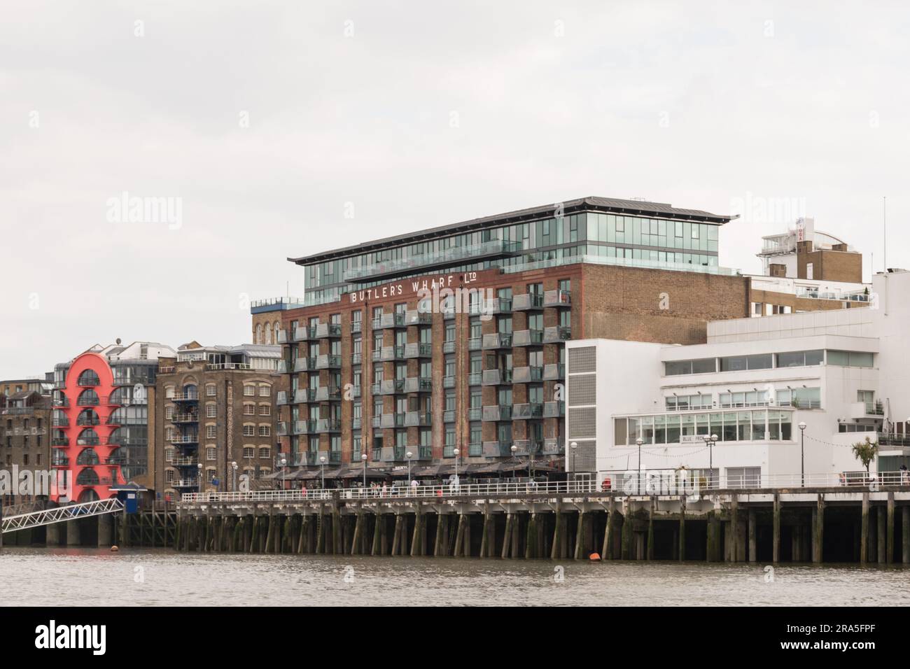 Butler's Wharf, Shad Thames, London, SE1, England, U.K. Stock Photo