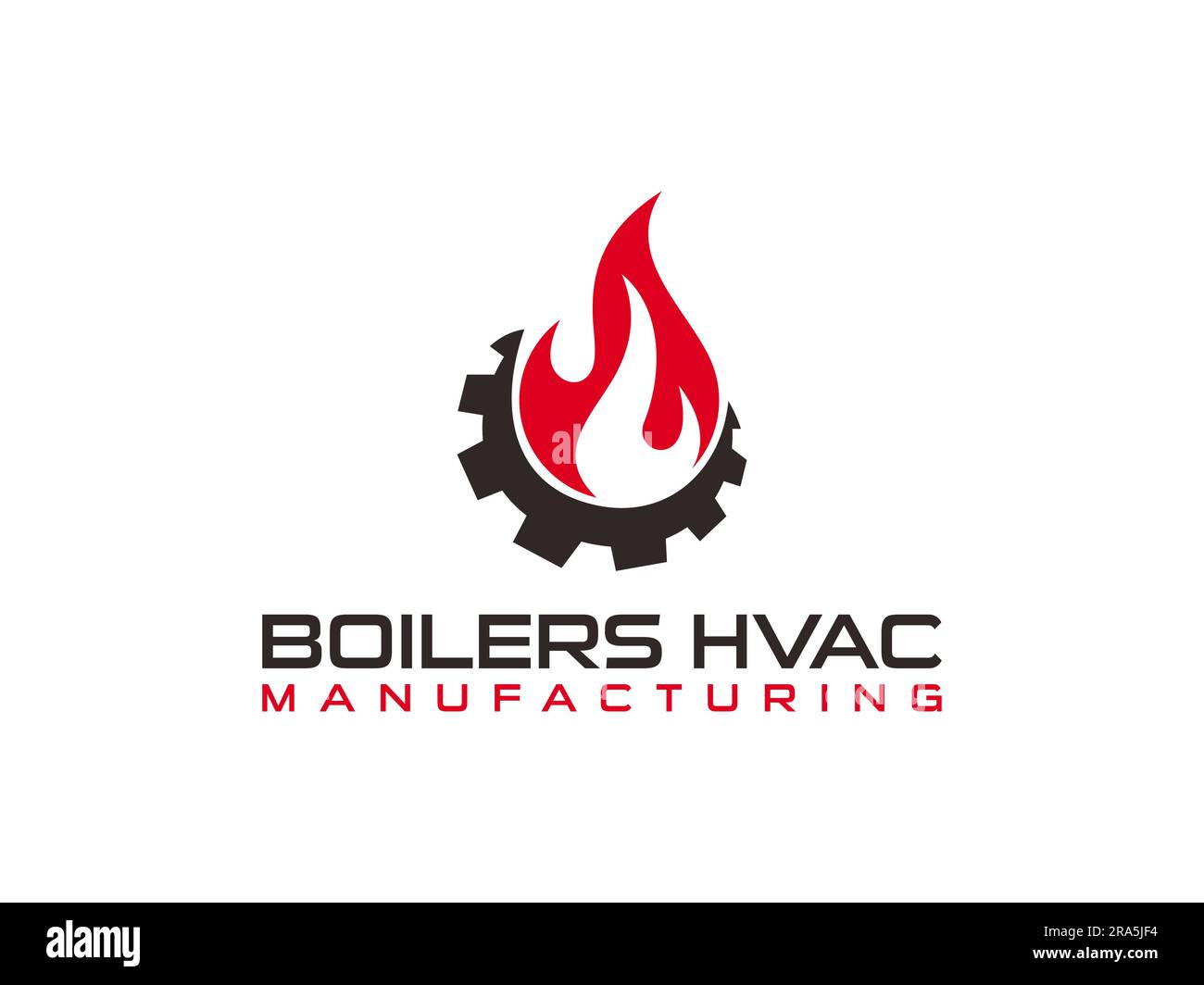 HVAC logo design, heating ventilation and air conditioning, HVAC logo
