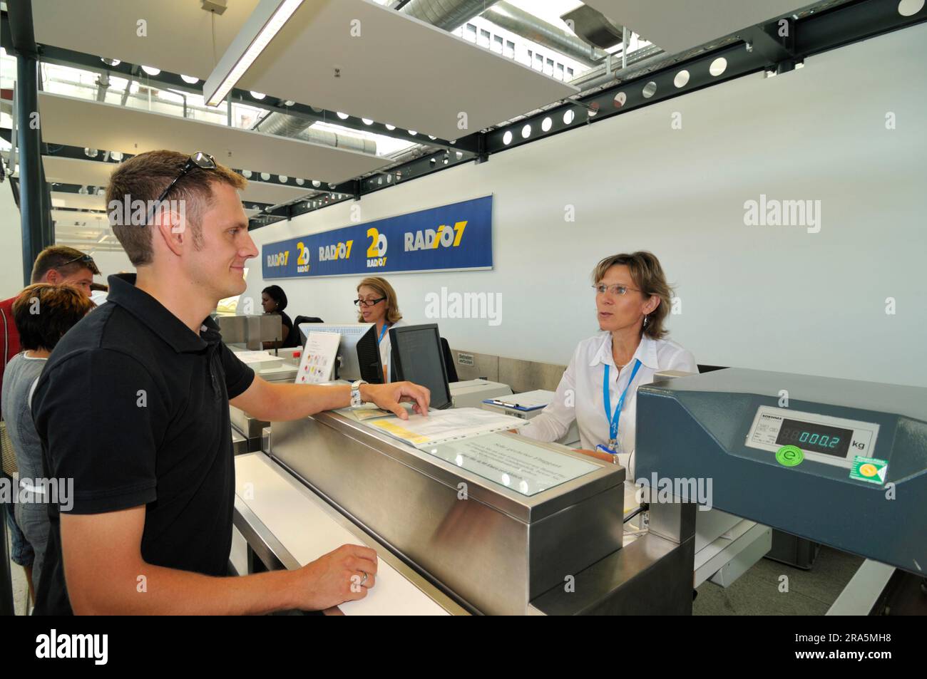check in counter time