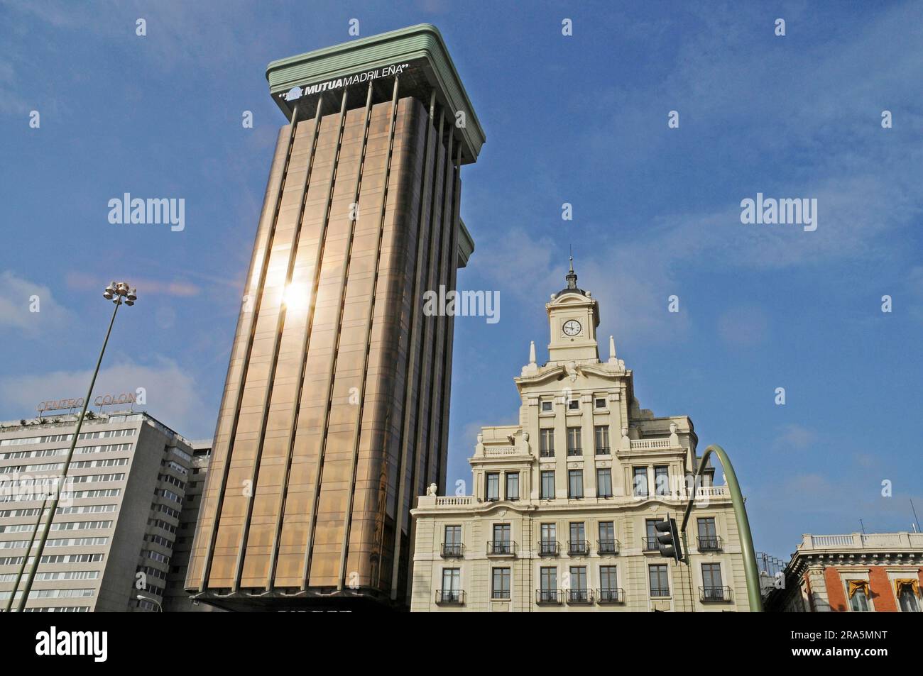 Torres de Colon Towers, Plaza de Colon, Madrid, Spain, Post Office