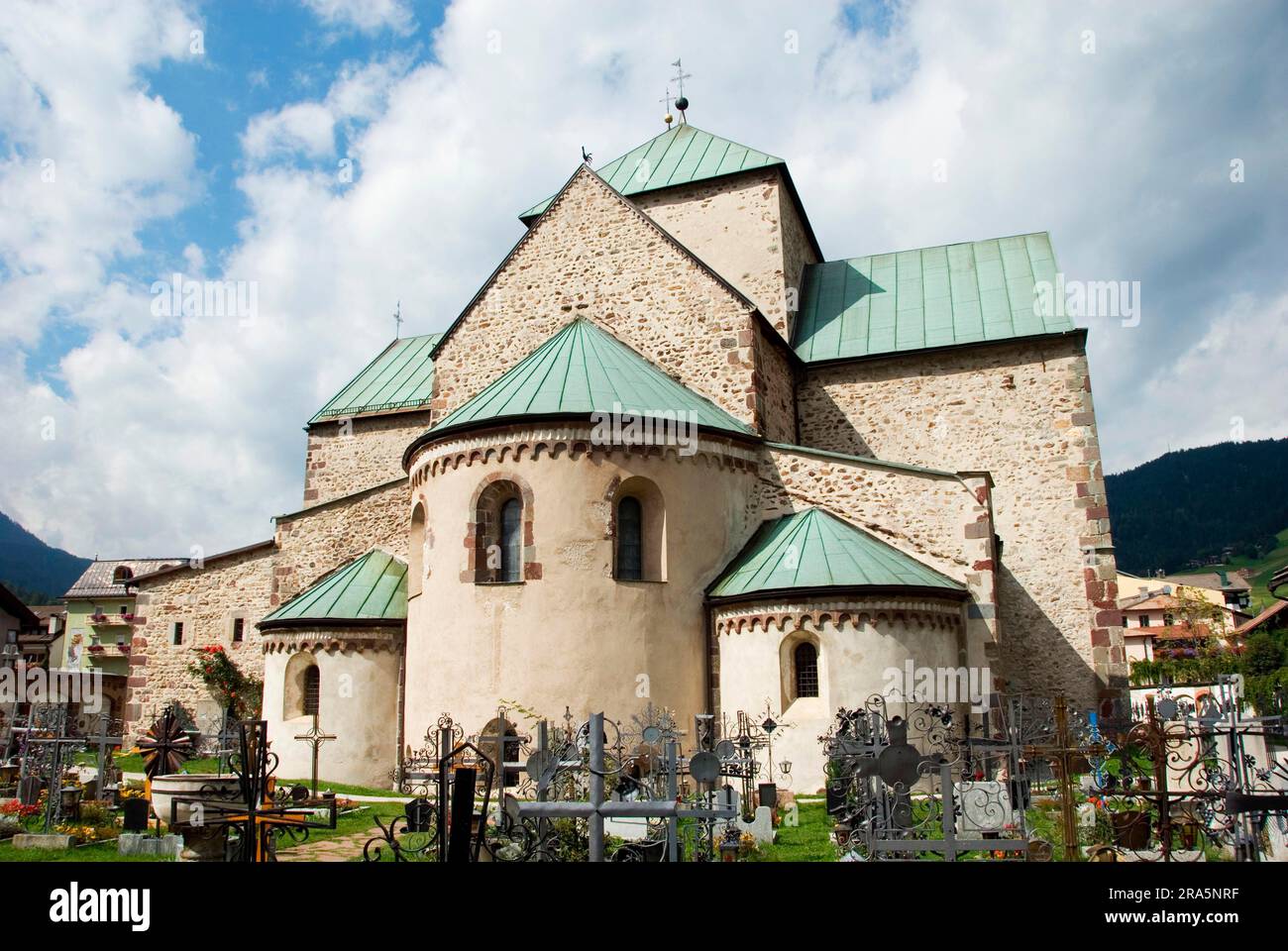 Church of San Candido, San Candido, Trentino-Alto Adige, South Tyrol, Italy Stock Photo